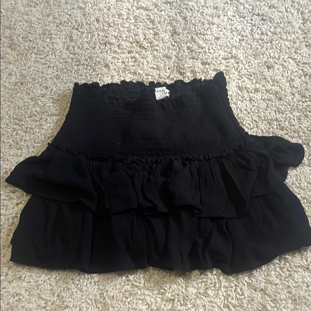 Aeropostale Black Layered Skirt